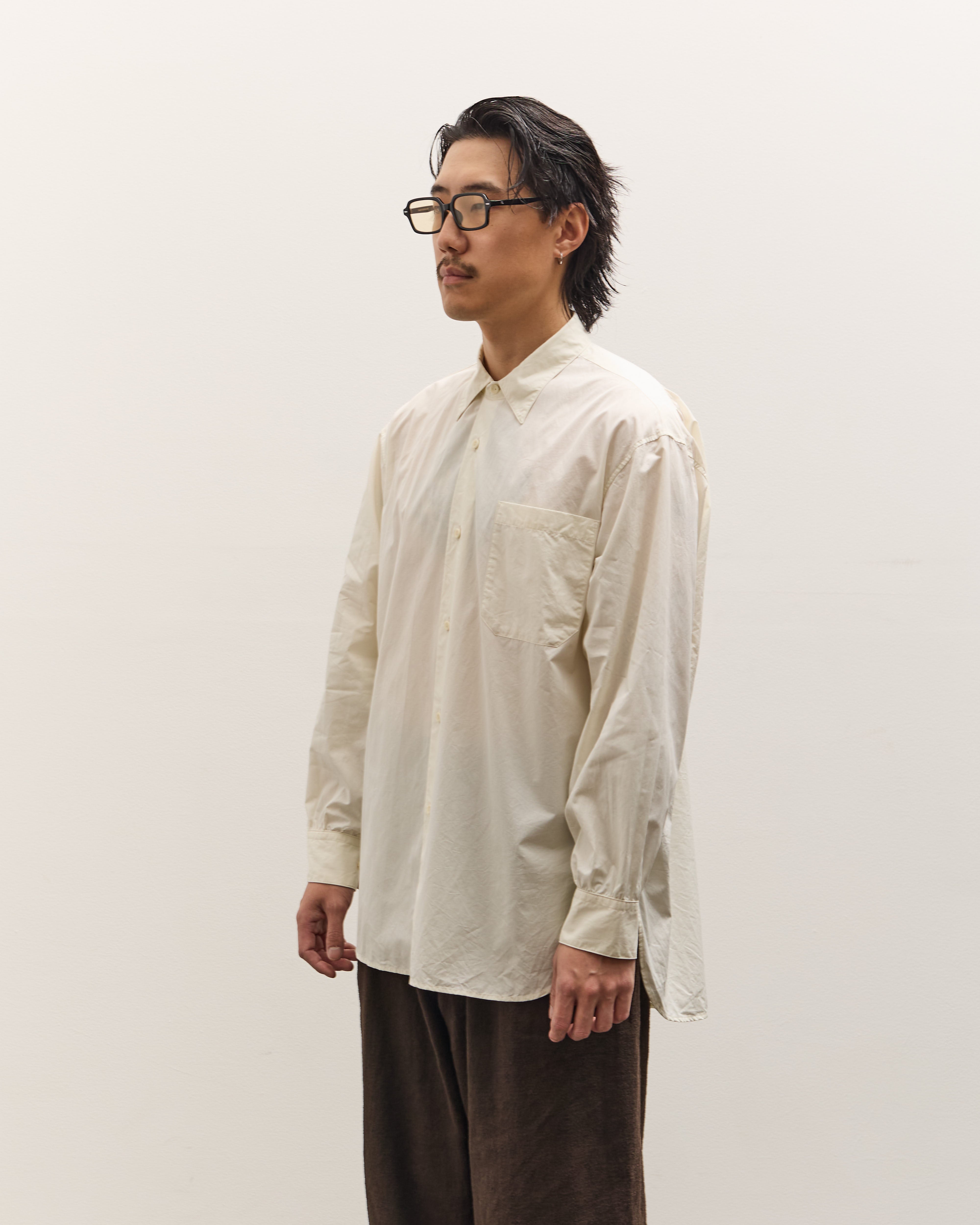 Mark.S Dress Shirt, Ecru – Glasswing