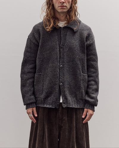 Hand Knit Cardigan, Kasuri