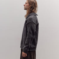 Hand Knit Cardigan, Kasuri
