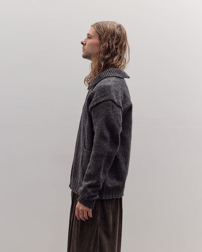 Hand Knit Cardigan, Kasuri