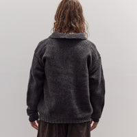 Hand Knit Cardigan, Kasuri