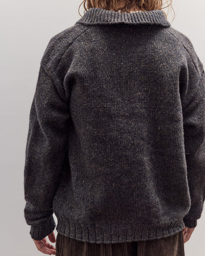 Hand Knit Cardigan, Kasuri