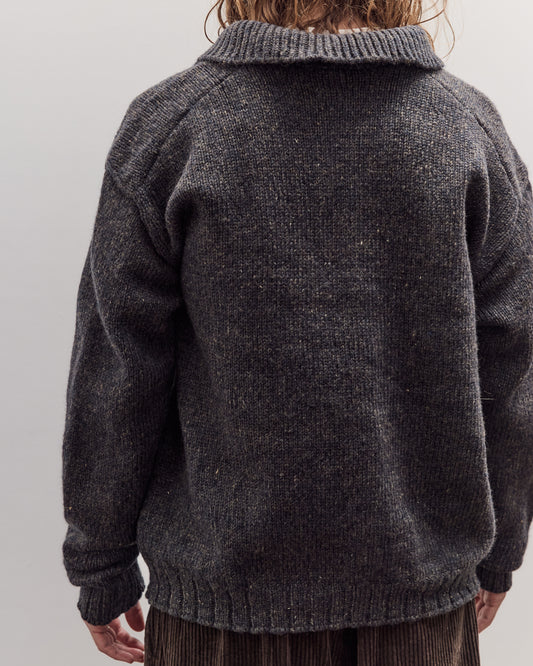 Hand Knit Cardigan, Kasuri