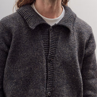Hand Knit Cardigan, Kasuri