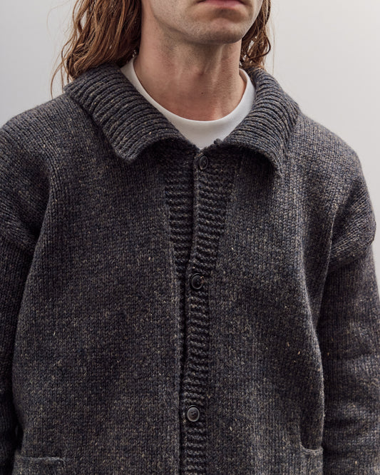 Hand Knit Cardigan, Kasuri