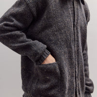 Hand Knit Cardigan, Kasuri