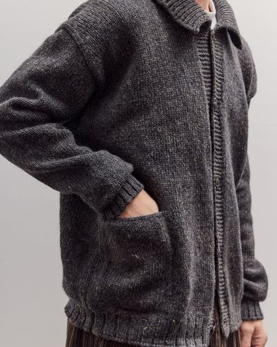 Hand Knit Cardigan, Kasuri
