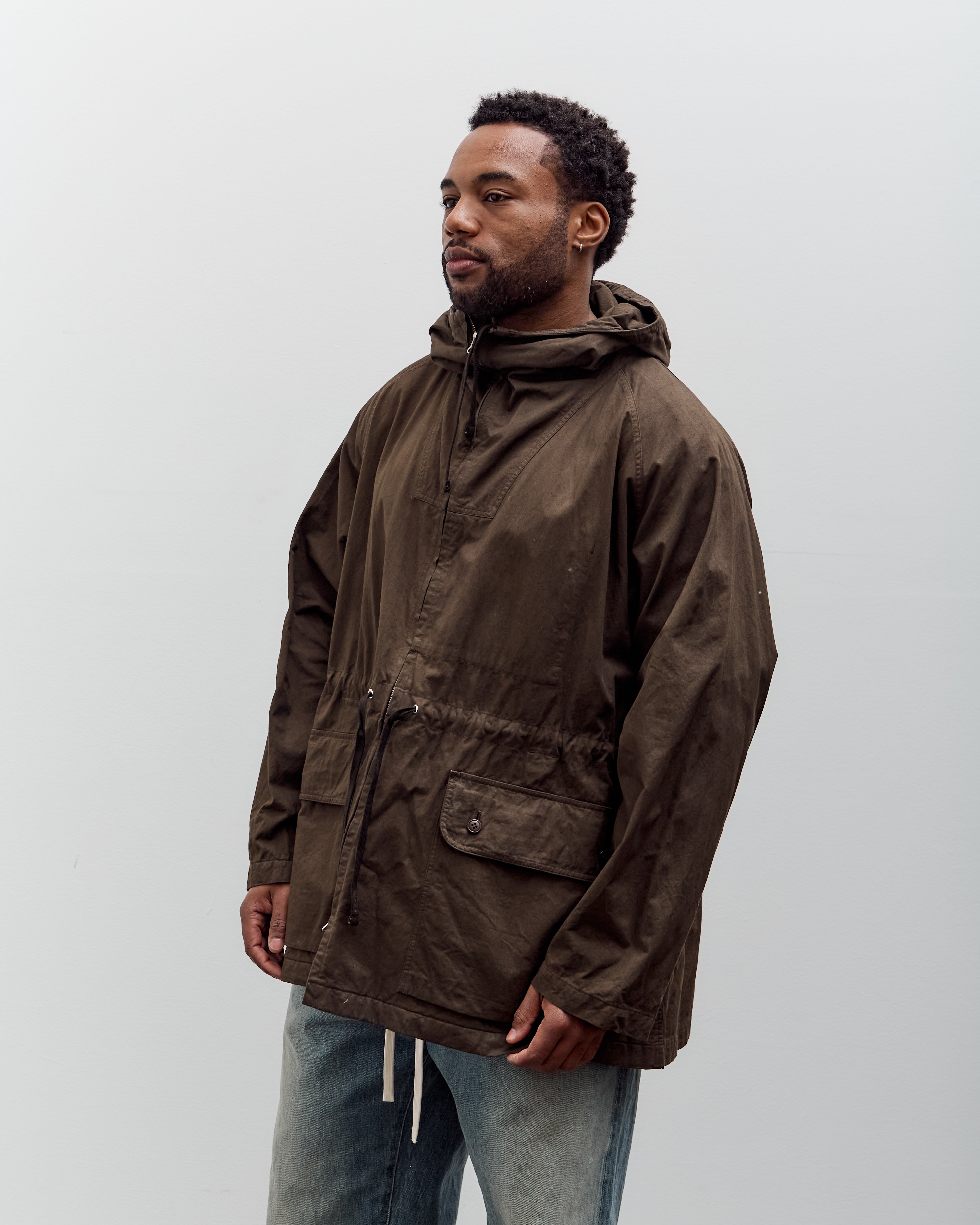 Zip Parka, Shiki Mud Dye – Glasswing