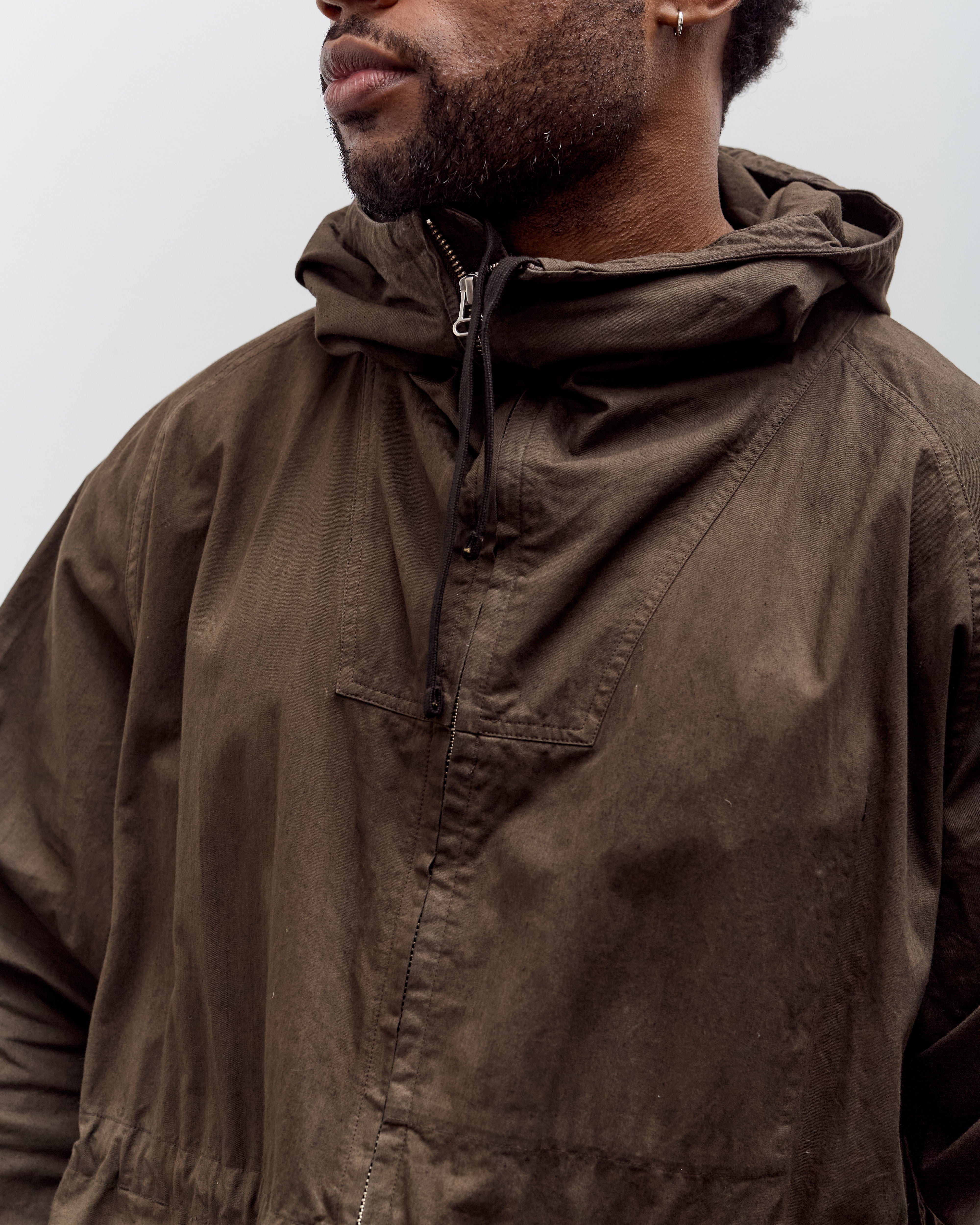Zip Parka, Shiki Mud Dye – Glasswing