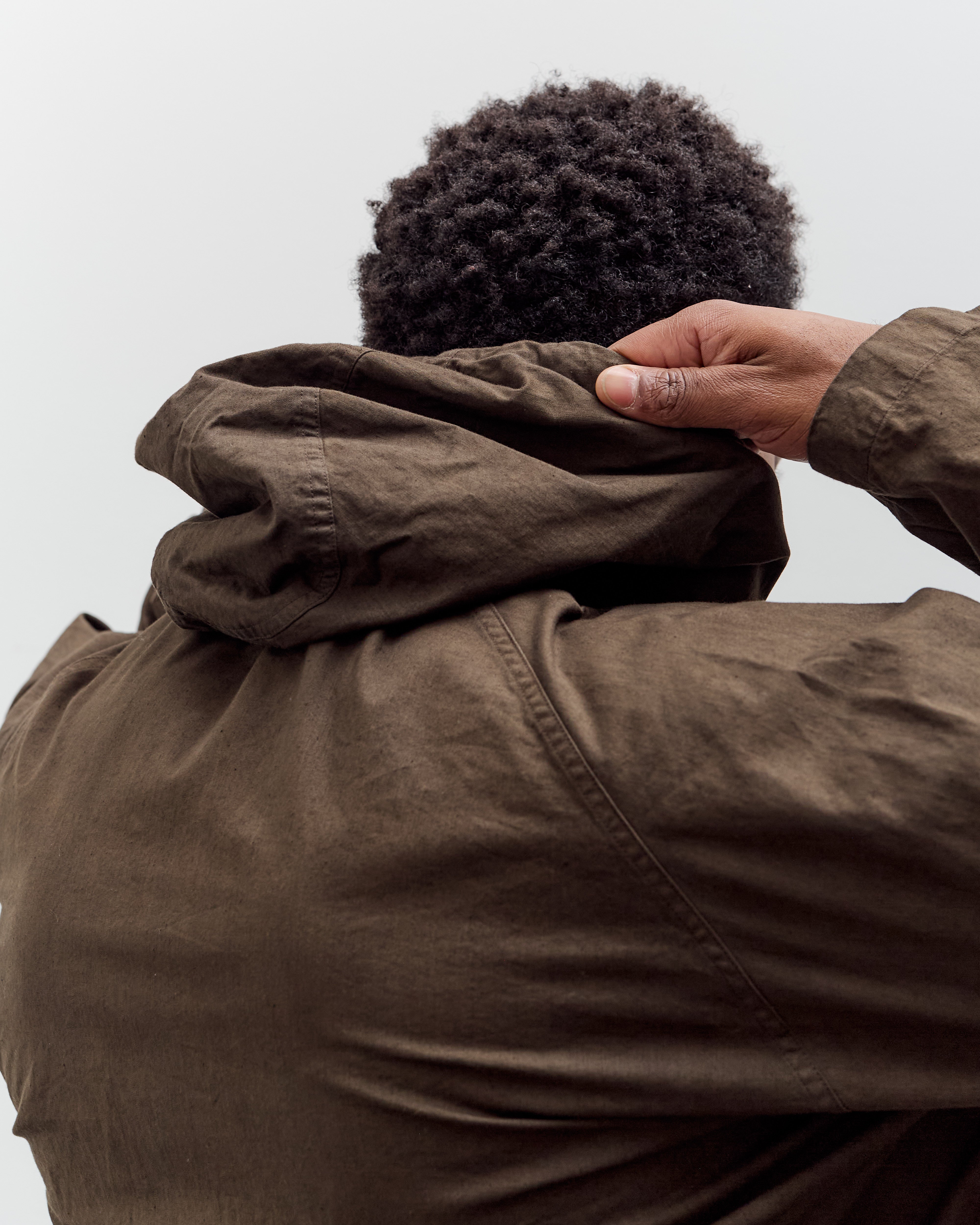 Zip Parka, Shiki Mud Dye – Glasswing