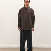 Mark.S Check Dress Shirt, Mud Dye