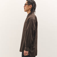 Mark.S Check Dress Shirt, Mud Dye