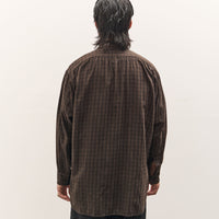 Mark.S Check Dress Shirt, Mud Dye
