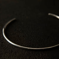 Maslo Collar Necklace, Silver