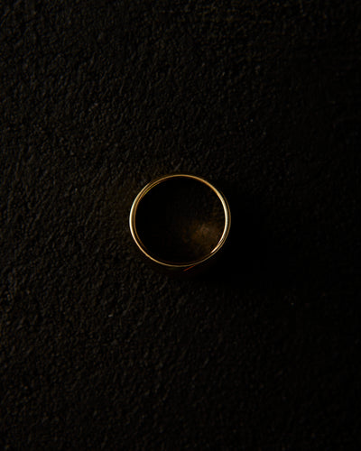 Maslo Domed Ring, Gold