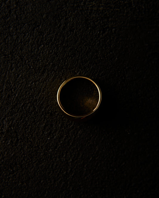 Maslo Domed Ring, Gold