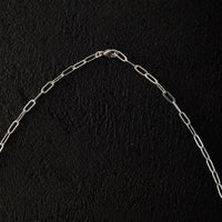 Maslo Drawn Cable Chain Necklace, Sterling Silver