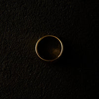 Maslo Fine Band Ring, Gold