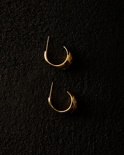 Maslo Inez Earrings, Gold