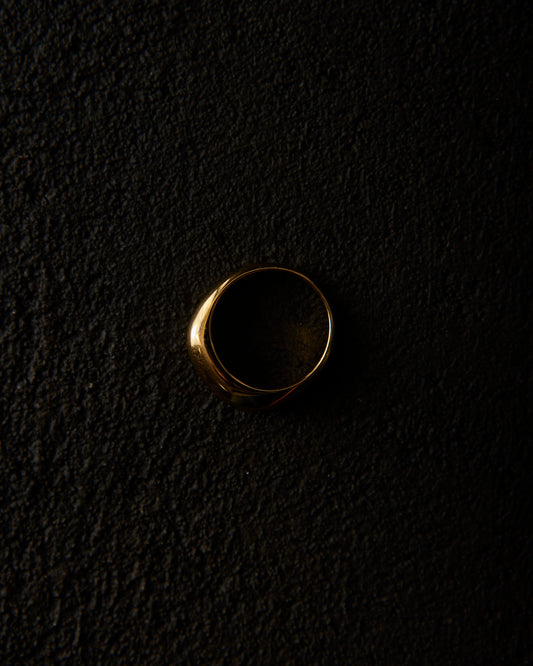 Maslo Mini Domed Ring, Gold