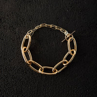 Maslo Oval Chain Bracelet