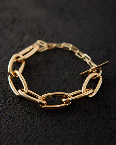 Maslo Oval Chain Bracelet