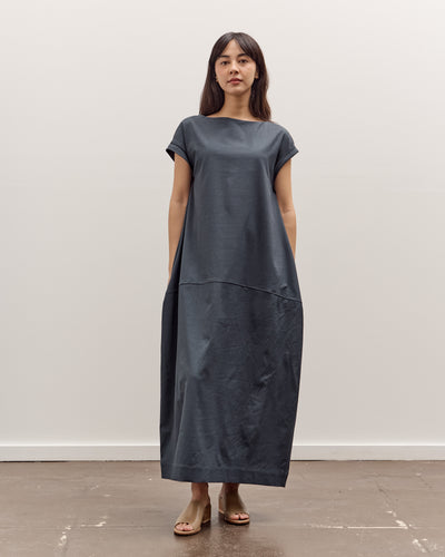 Mijeong Park Balloon Maxi Dress, Blue Gray