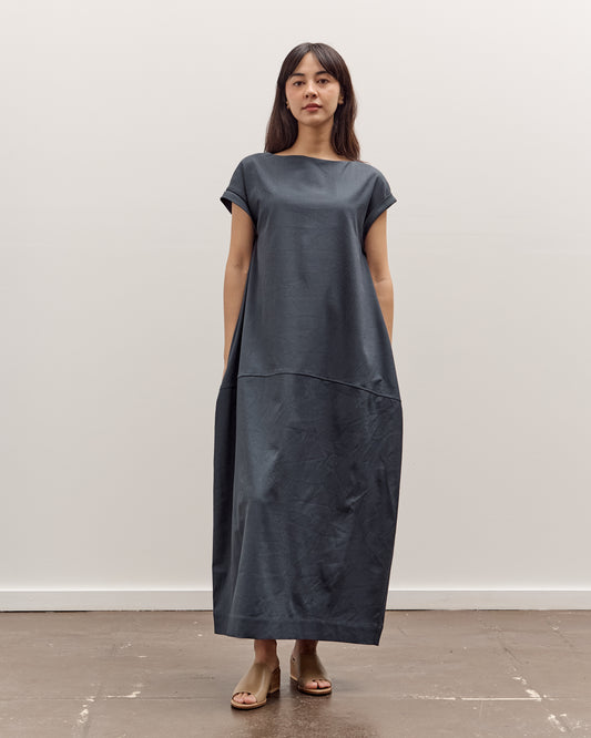 Mijeong Park Balloon Maxi Dress, Blue Gray