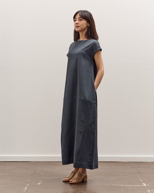 Mijeong Park Balloon Maxi Dress, Blue Gray