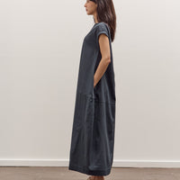 Mijeong Park Balloon Maxi Dress, Blue Gray
