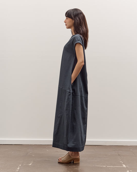 Mijeong Park Balloon Maxi Dress, Blue Gray