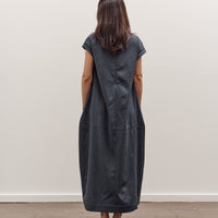 Mijeong Park Balloon Maxi Dress, Blue Gray