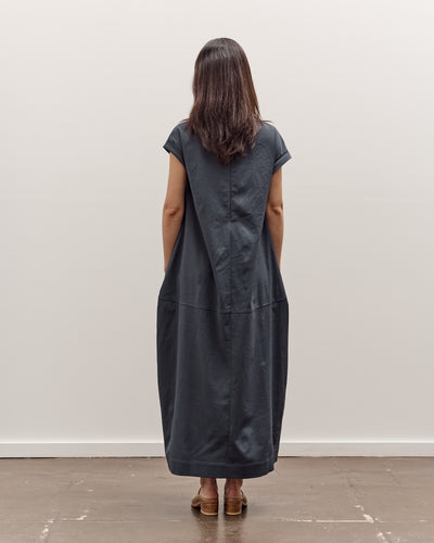 Mijeong Park Balloon Maxi Dress, Blue Gray