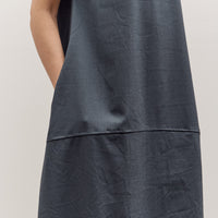 Mijeong Park Balloon Maxi Dress, Blue Gray