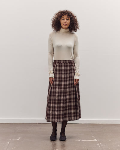 Roll Neck Jersey Top, Ivory