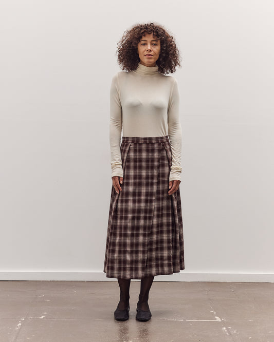 Roll Neck Jersey Top, Ivory