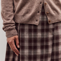 Mock Neck Cardigan, Dark Beige