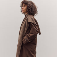 Wool Blend Knit Shawl, Light Brown