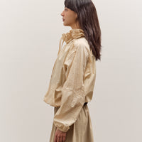 Mijeong Park Shirred Anorak, Cream
