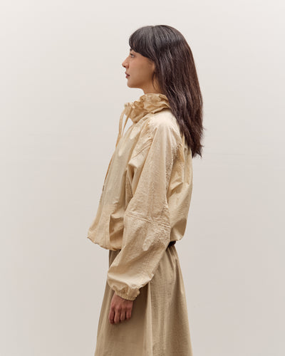 Mijeong Park Shirred Anorak, Cream