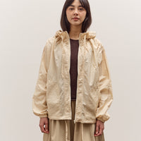Mijeong Park Shirred Anorak, Cream