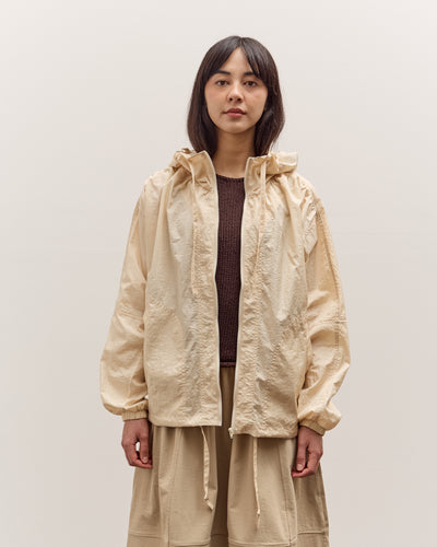 Mijeong Park Shirred Anorak, Cream