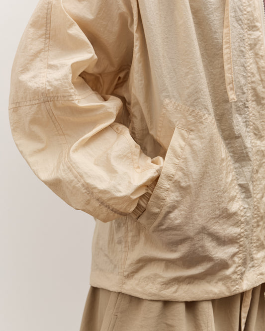 Mijeong Park Shirred Anorak, Cream