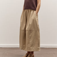 Mijeong Park Balloon Midi Skirt, Beige