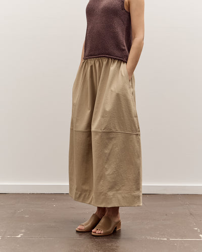 Mijeong Park Balloon Midi Skirt, Beige