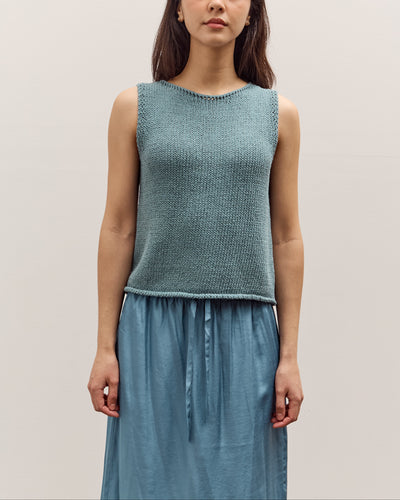 Mijeong Park Boatneck Tank, Blue