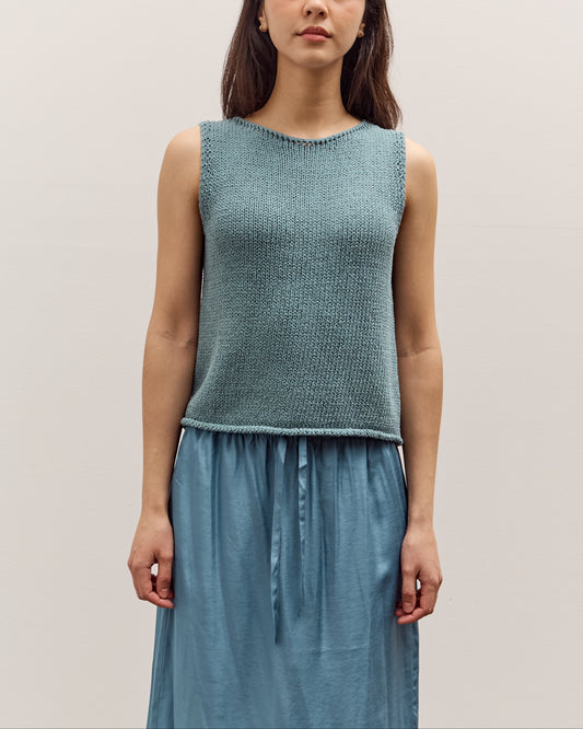 Mijeong Park Boatneck Tank, Blue