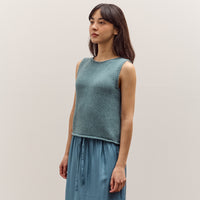 Mijeong Park Boatneck Tank, Blue