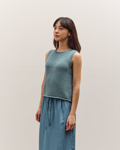 Mijeong Park Boatneck Tank, Blue