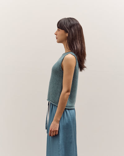 Mijeong Park Boatneck Tank, Blue